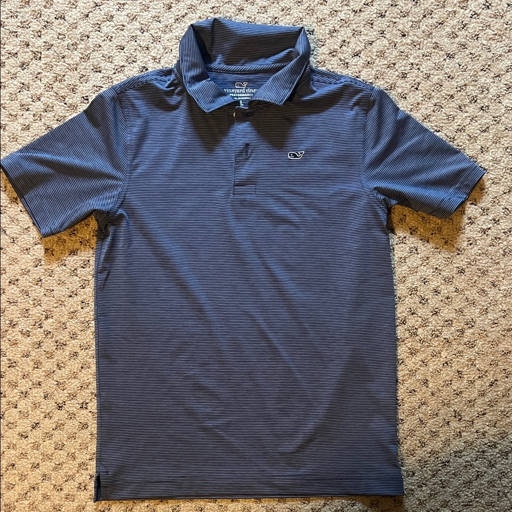 Vineyard Vines Boy’s Striped Polo Shirt  S (8-10)